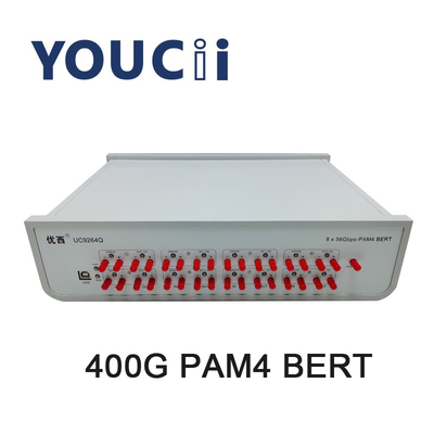 نرخ پشتیبانی PAM 400G PM4 BERT تستر 14.0625 26.5625 28.9 گیگابایت