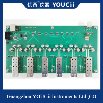 برد تست 25G ماژول 5G صفحه تست مانیتورینگ منبع نور SFP28