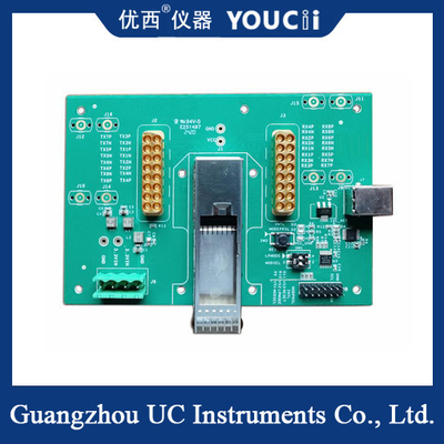 هیئت آزمون ارزیابی عملکرد ماژول فعال 400G PAM4 در بسته QSFPDD