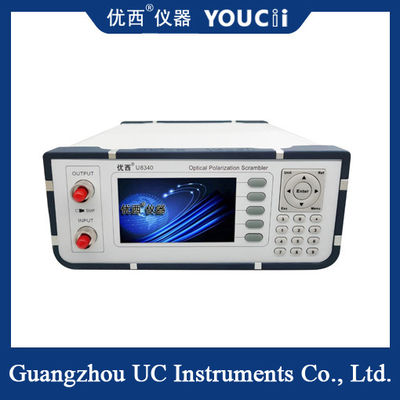 محدوده طول موج Scrambler Polarization Motorized Desktop 1200 ~ 1610nm