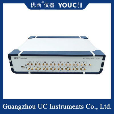 منبع لیزر قابل تنظیم PRBS7 400G PM4 BERT تست کد خطای مستقل یا تست همزمان هشت طرفه