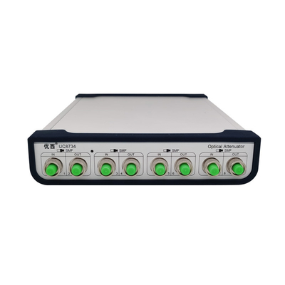تضعیف کننده نوری متغیر 4 کانالی فیبر تک حالته 9um 125um