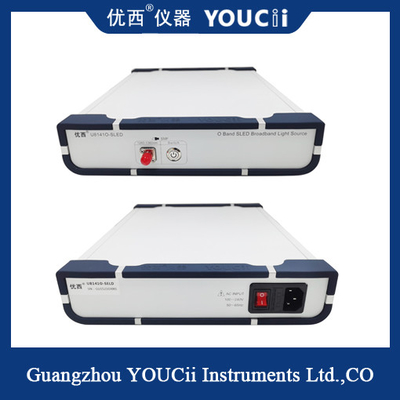 O Band Single Channel Width Light منبع نور SLED پایداری بالا