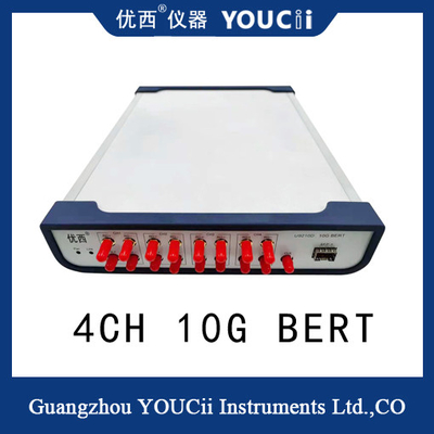 SFP پورت نوری کانال 4 پورت الکتریکی 1 پورت نوری 10 گیگابیت / S Bit Error Meter