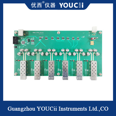 سازگاری 6-کانال SFP28 EVB Test Evaluation Board خوب است