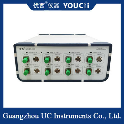 8-کانال چند حالت 850nm منبع نور نقطه ای چند کانال منبع نور پایدار