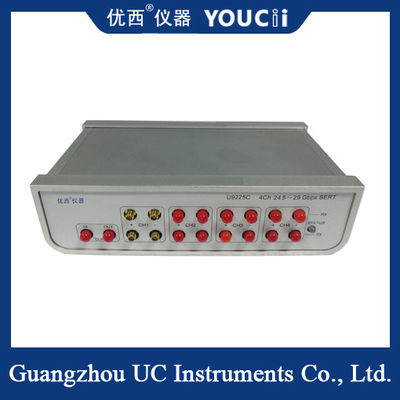 اندازه گیری دستگاه های نرخ مختلف از 4 کانال 24.5 ~ 29Gb / S اندازه گیری خطا بیت تنظیم پذیر