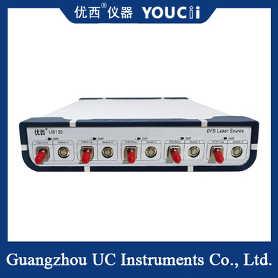 توان خروجی بالا تا +20 DBm منبع لیزر قابل تنظیم اتصال نوری FC APC