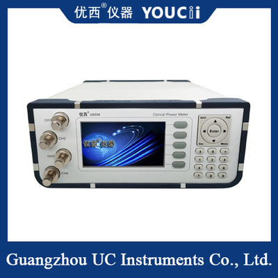 4 کانال قدرت نوری متر نوری با دقت بالا تجهیزات تست نوری