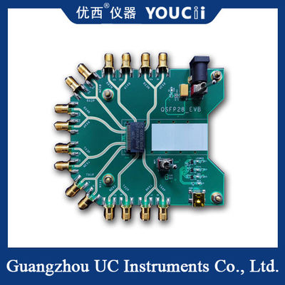 تابلوی ارزیابی QSFP28 EVB SFP با چهار ورودی و خروجی 10G تا 32Gbps