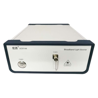 منبع نور لیزر قابل تنظیم ASE منبع نور پهن باند Superflat 1260 نانومتر ~ 1650 نانومتر