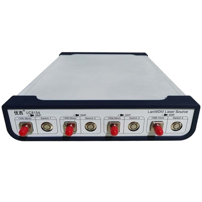 منبع لیزر قابل تنظیم چند کاناله LanWDM منبع نور دقت طول موج 1.0nm 0.01dB