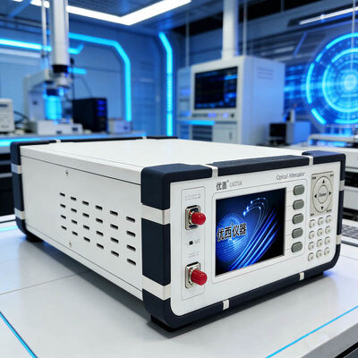 تضعیف کننده نوری متغیر با فیبرهای نوری تک حالته استاندارد سازگار است